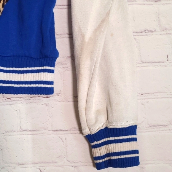 5th & Ocean University of Kentucky Wildcats Cats Button Front Sweatshirt Sz 16 - Picture 11 of 16